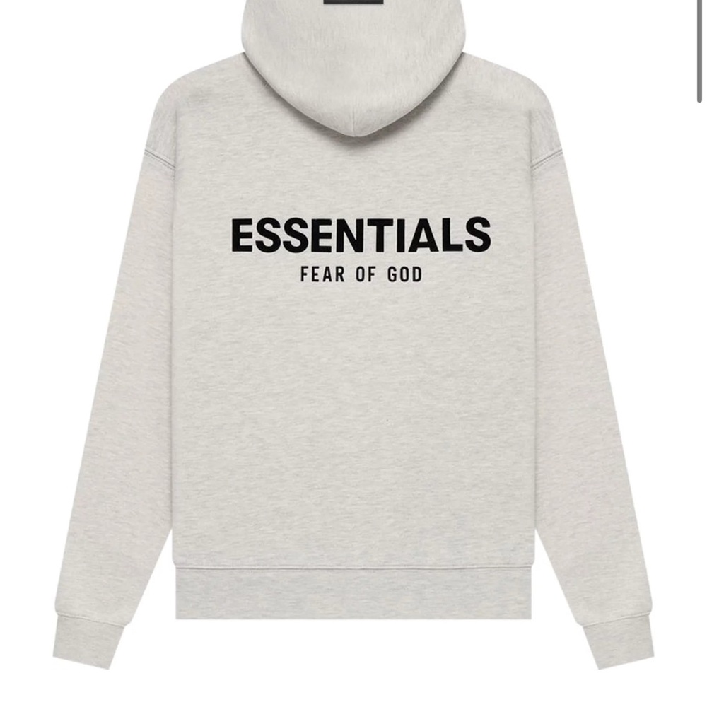 Essentials Fear of God Gray Hoodie